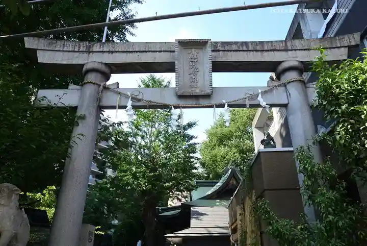 小野照崎神社の鳥居