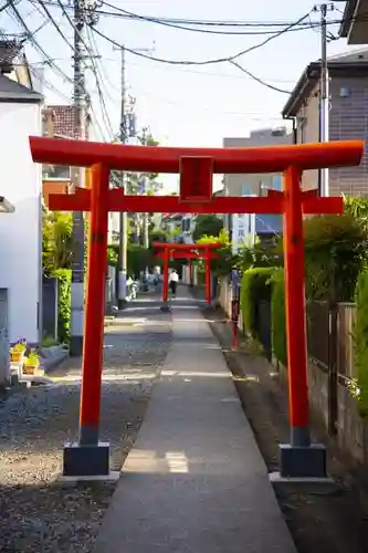 久富稲荷神社の鳥居