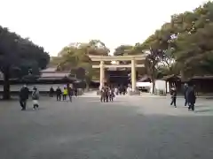 明治神宮の鳥居