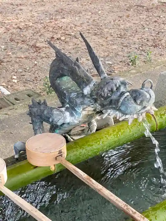 鹿島神社の手水舎