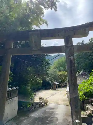 備中高梁稲荷神社の鳥居