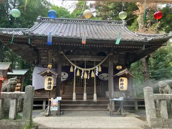 間々田八幡宮の本殿・本堂