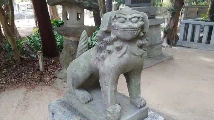 熊野神社の狛犬