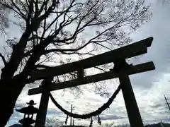 白鳥神社の鳥居