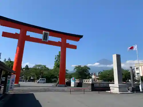 富士山本宮浅間大社の鳥居