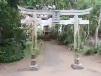 惶根神社の鳥居