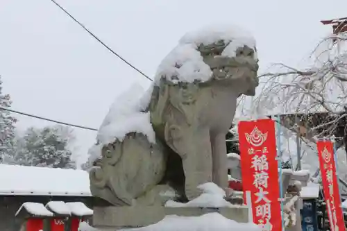 大鏑神社の狛犬