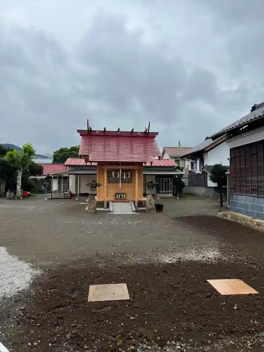 諏訪社の本殿・本堂