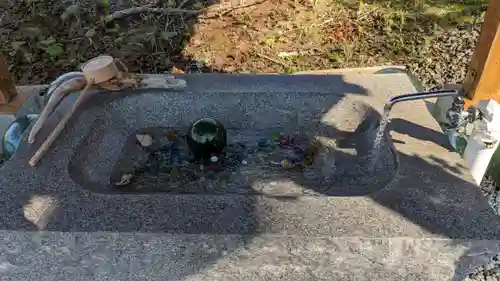 厚岸神社の手水