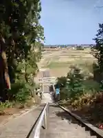 白山神社の景色