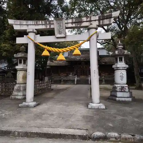 野田八幡宮の鳥居