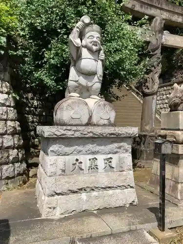 品川神社の像