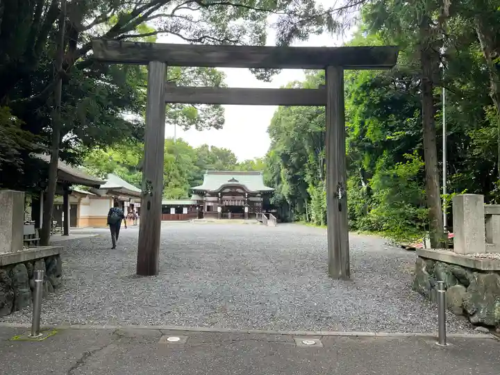 氷上姉子神社(熱田神宮摂社)の鳥居