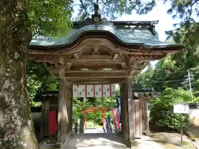 感神院木山寺の山門・神門