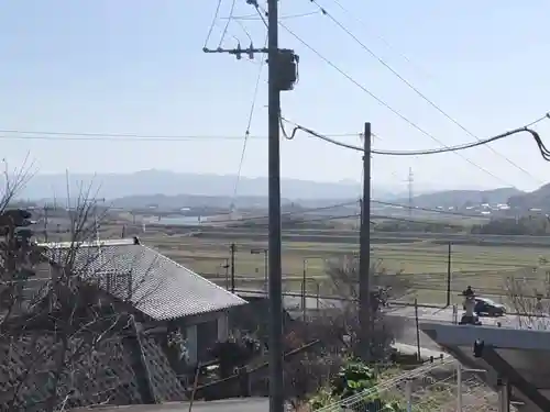 郡山八幡神社の景色