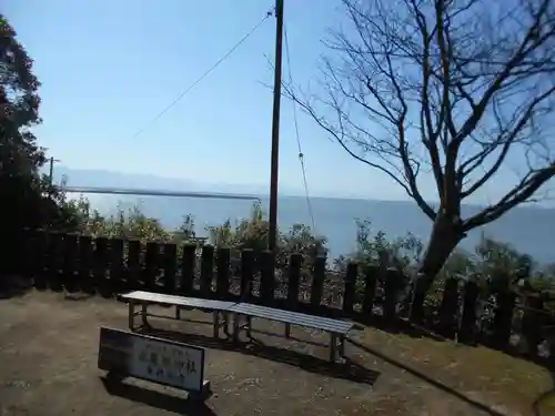 永尾剱神社の景色