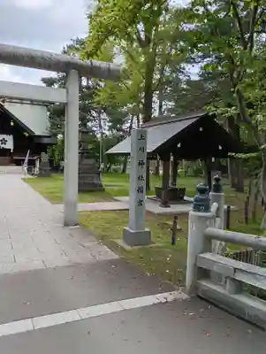 上川神社頓宮の鳥居