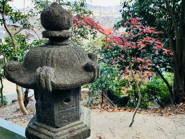 勝岡八幡神社の自然