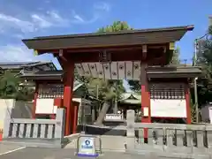 立石熊野神社の山門
