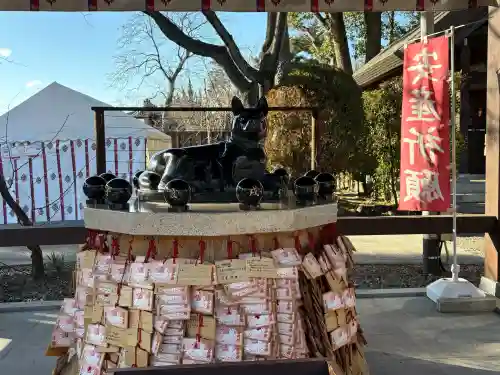 玉村八幡宮の{uncategorized: "未分類", other: "その他", undefined: "問題あり", building: "その他建物", grave: "お墓", sacred_gate: "鳥居", guardian: "狛犬", statue: "像", buddha: "仏像", history: "歴史", nature: "自然", garden: "庭園", animal: "動物", pagoda: "塔", temizu: "手水舎", mountain_gate: "山門・神門", sanctuary: "本殿・本堂", subordinate: "末社・摂社", art: "芸術", scenery: "景色", jizo: "地蔵", ema: "絵馬", goshuin: "御朱印", omikuji: "おみくじ", items: "授与品その他", amulet: "お守り", goshuincho: "御朱印帳", eats: "食事", festival: "お祭り", votive_dance: "神楽", shichigosan: "七五三参", wedding: "結婚式", experience: "体験その他", initially: "初詣", around: "周辺", anti_infection: "感染症対策"}