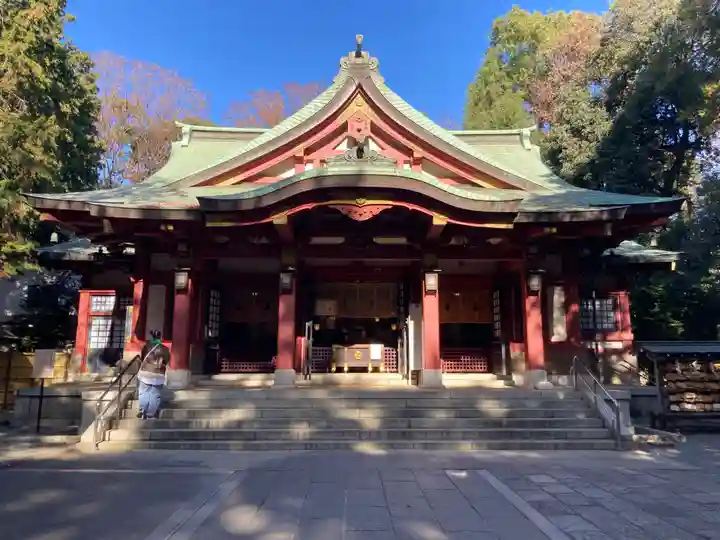 世田谷八幡宮の本殿・本堂