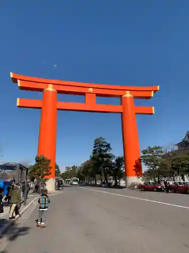 平安神宮の鳥居