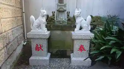 廣尾稲荷神社の狛犬