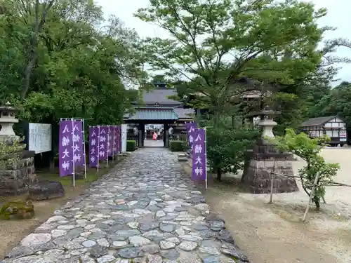 飯野八幡宮の庭園