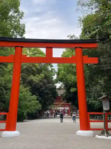 賀茂御祖神社（下鴨神社）の鳥居