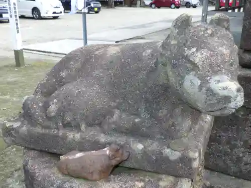 神﨑神社の狛犬