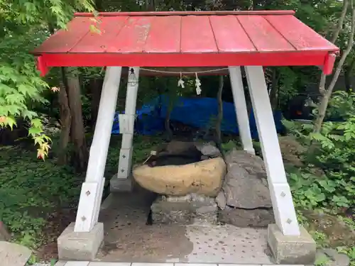 南豪神社の手水舎