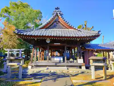 神明神社（上中町長間）の本殿・本堂