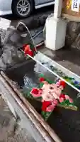 星置神社の手水舎