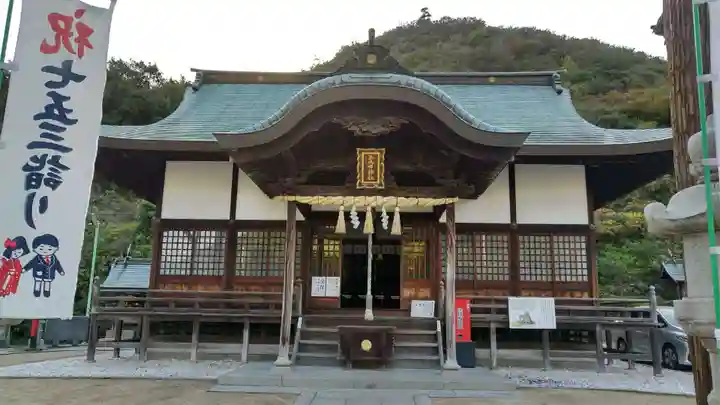 玉比咩神社の本殿・本堂