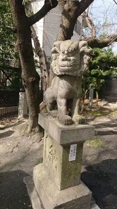 熊野三社の狛犬