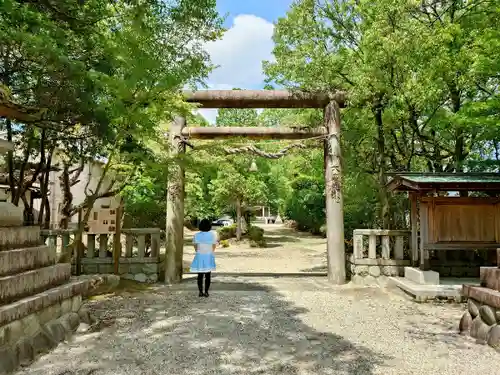 笠原神明宮の鳥居