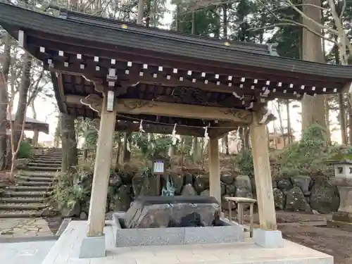 富士山東口本宮 冨士浅間神社の手水舎