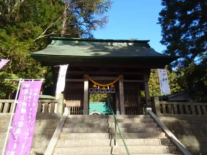 馬場八幡宮の山門・神門