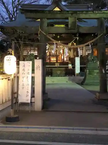 行田八幡神社の鳥居