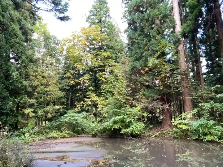 岩木山神社の自然