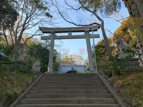 吾妻神社の鳥居