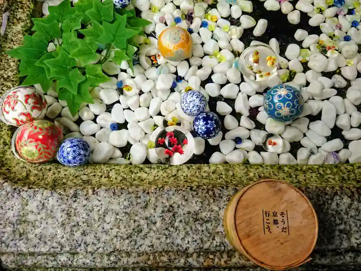 北野天満宮の手水舎