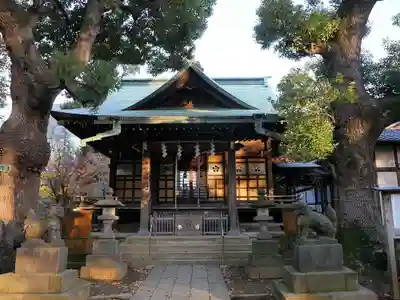 西向天神社の本殿・本堂