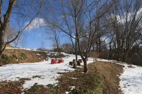阿久津「田村神社」（郡山市阿久津町）旧社名：伊豆箱根三嶋三社の景色