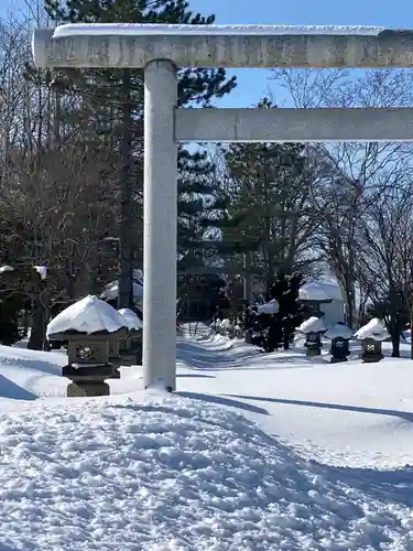 西当別神社の鳥居