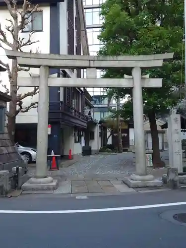 廣尾稲荷神社の鳥居
