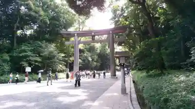 明治神宮の鳥居