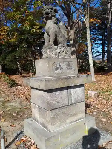 中小屋神社の狛犬