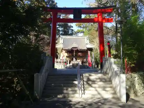 白笹稲荷神社の鳥居