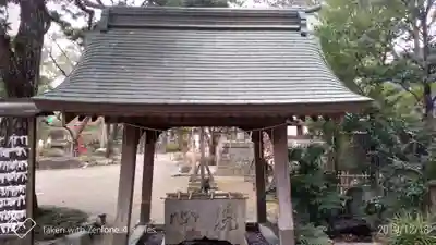 葛飾八幡宮の手水舎